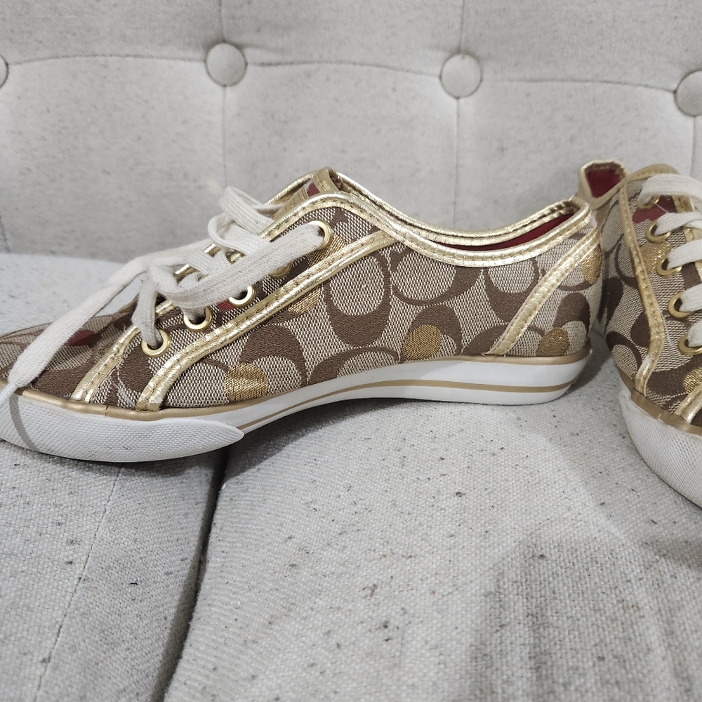 Coach Sneakers Dee Q998 Secret Admirer size 5B : - Picture 4 of 10